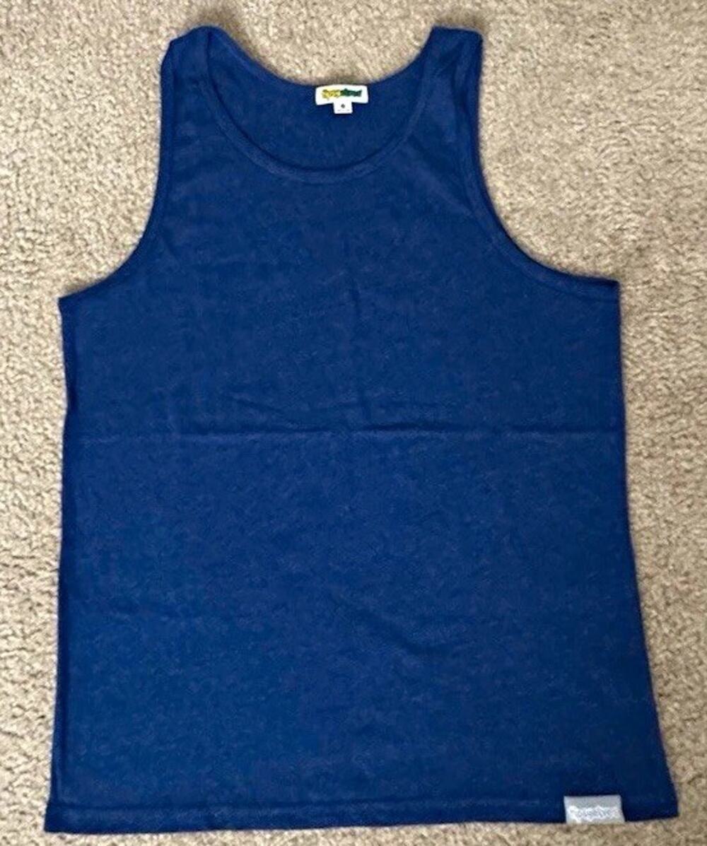 Tipsy Elves Women’s XS Navy Blue Classic Solid Tank Top Sleeveless Shirt NWOT